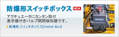 防爆形スイッチボックス