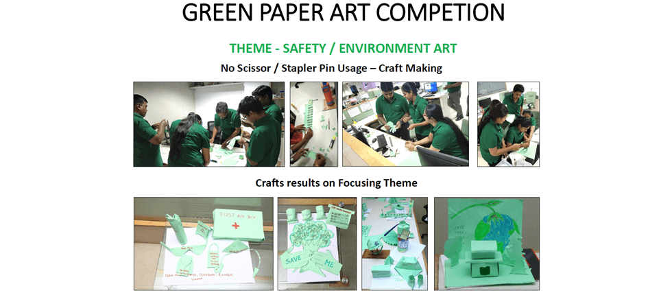 安全を意識するイベント「Wear Green for Safety」